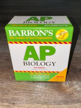 Barron's AP Biology Flash Cards (3rd Edition) by Deborah T. Goldberg